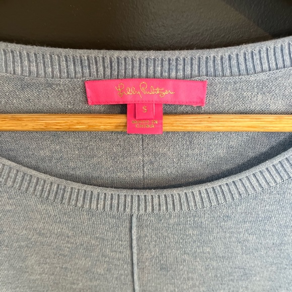 Lilly Pulitzer Light Blue Sweater - Picture 2 of 4